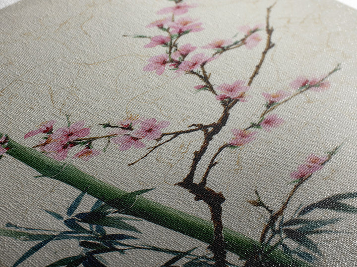 Cherry Blossom Branch Canvas Print, Asian Inspired Art, Asian Wall Art, Living Room Decor, Fine Art, Harmony, Minimalist Decor, ASI-2x3-11