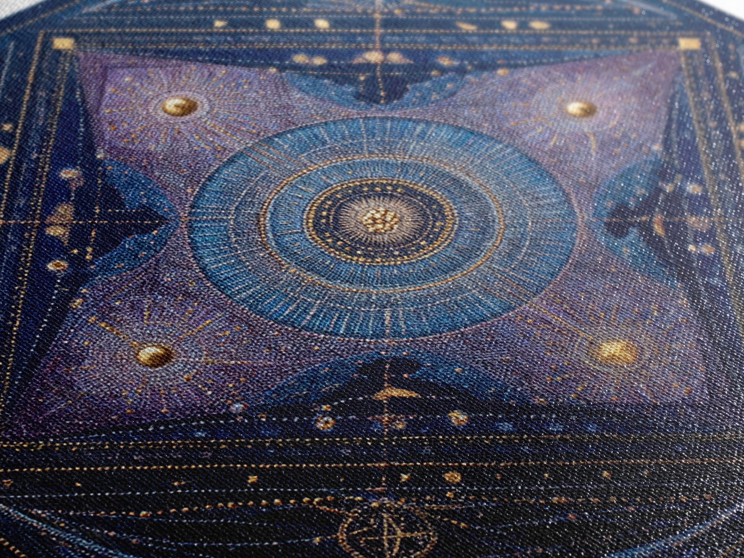 Scorpio Formed from Stars and Jeweled Shadows Canvas Print, Astrology Art, Astrology Wall Art, Living Room Decor, Zodiac, AST-1x1-34