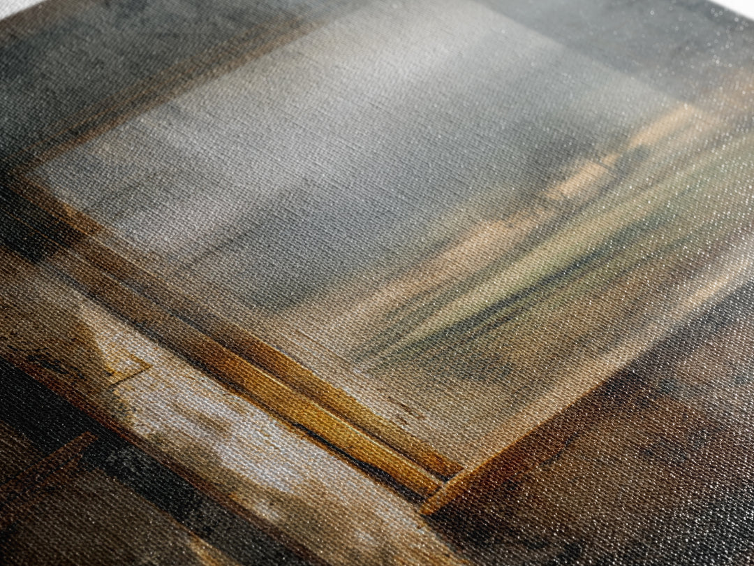 Old Farmhouse Landscape Canvas Print, Bed and Breakfast Art, Canvas Wall Art, Living Room Decor, Fine Art, Above Bed Decor, BAB-2x3-39