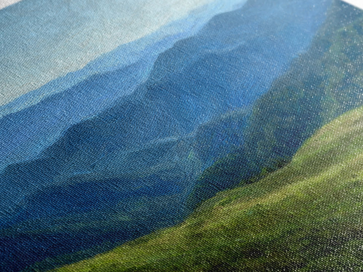 Classic Landscape with Rolling Green Hills Canvas Print, Bed and Breakfast Art, Bedroom Prints, Living Room Decor, Fine Art, BAB-3x2-52