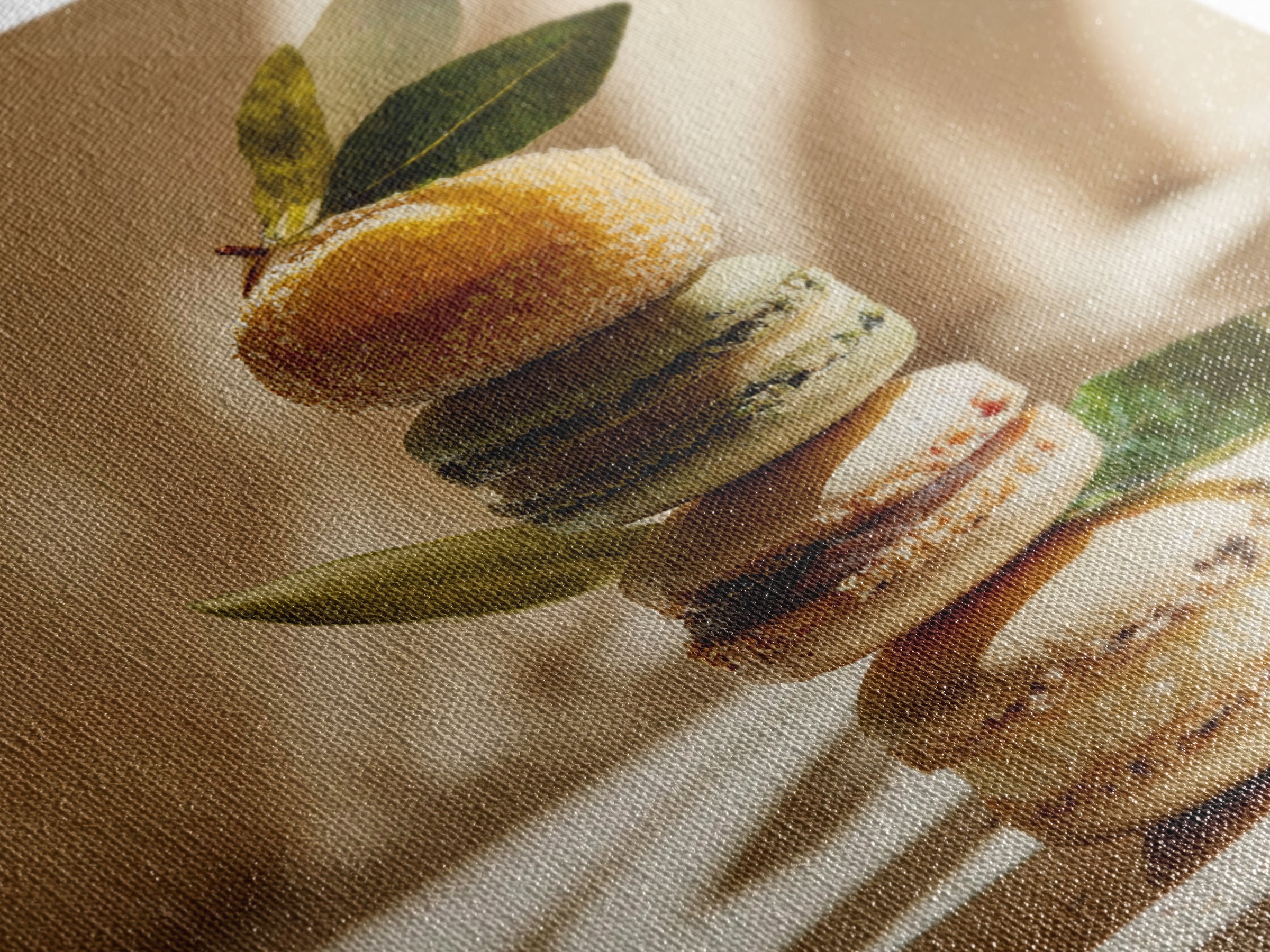 Single Perfect Macaron Tower Framed Canvas Print, Bakery Art, Bakery, Bakery Decor, Oil Painting, Patisserie, Minimalist Decor, BAK-1x1-51