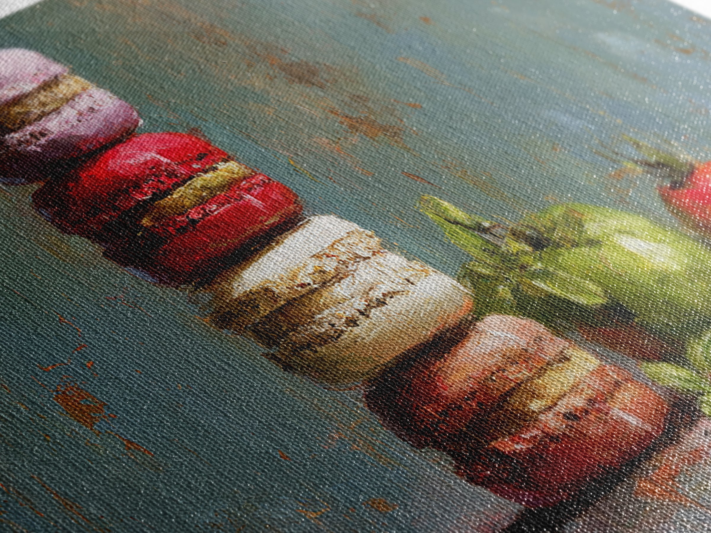 Single Perfect Macaron Tower Canvas Print, Bakery Art, French Wall Art, Bakery Decor, Abstract Art, Patisserie, Room Decor, BAK-2x1-71