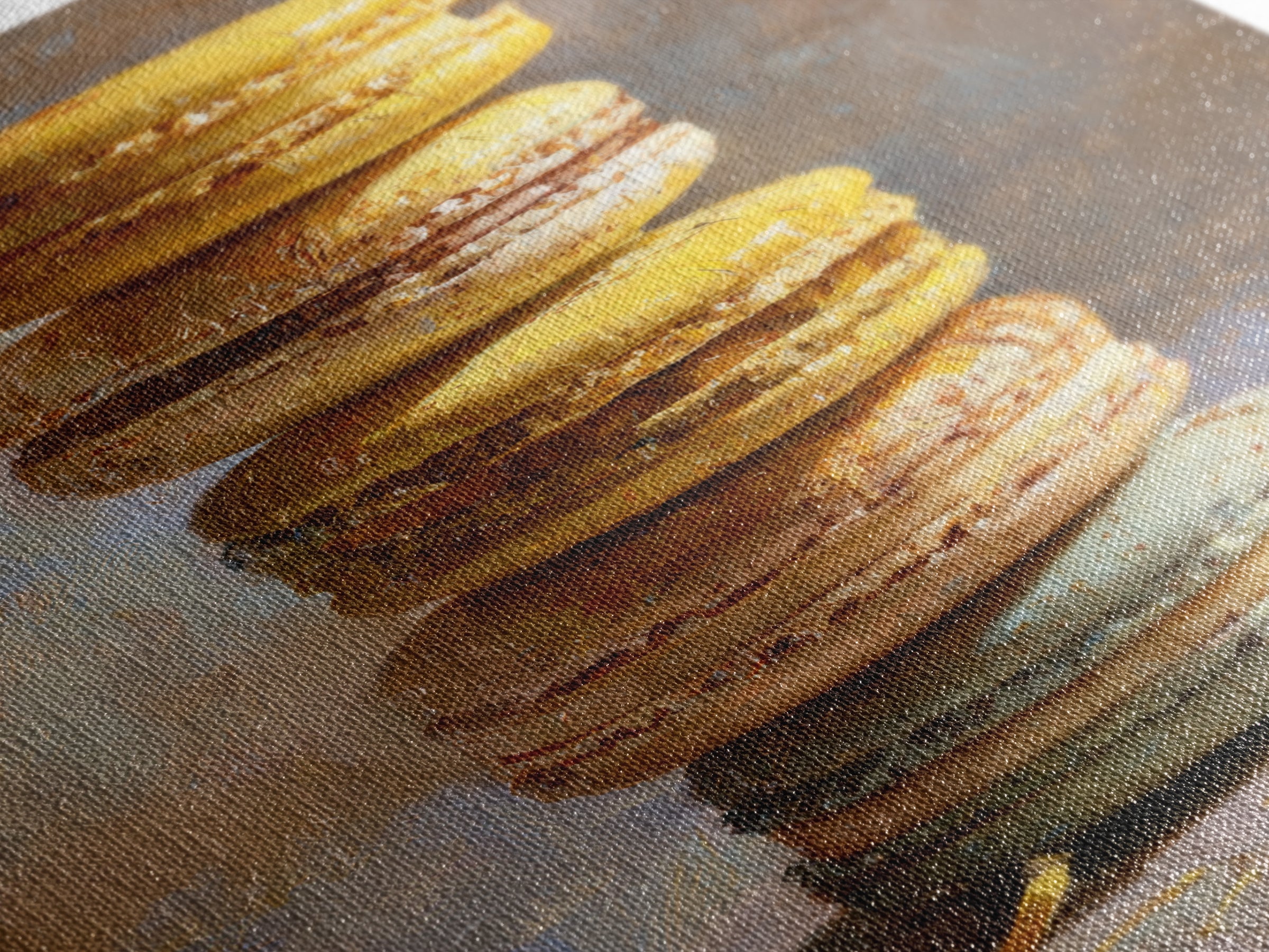 Single Perfect Macaron Tower Canvas Print, Bakery Art, Printable Art, Bakery Decor, Watercolor Art, Patisserie, BAK-2x3-35