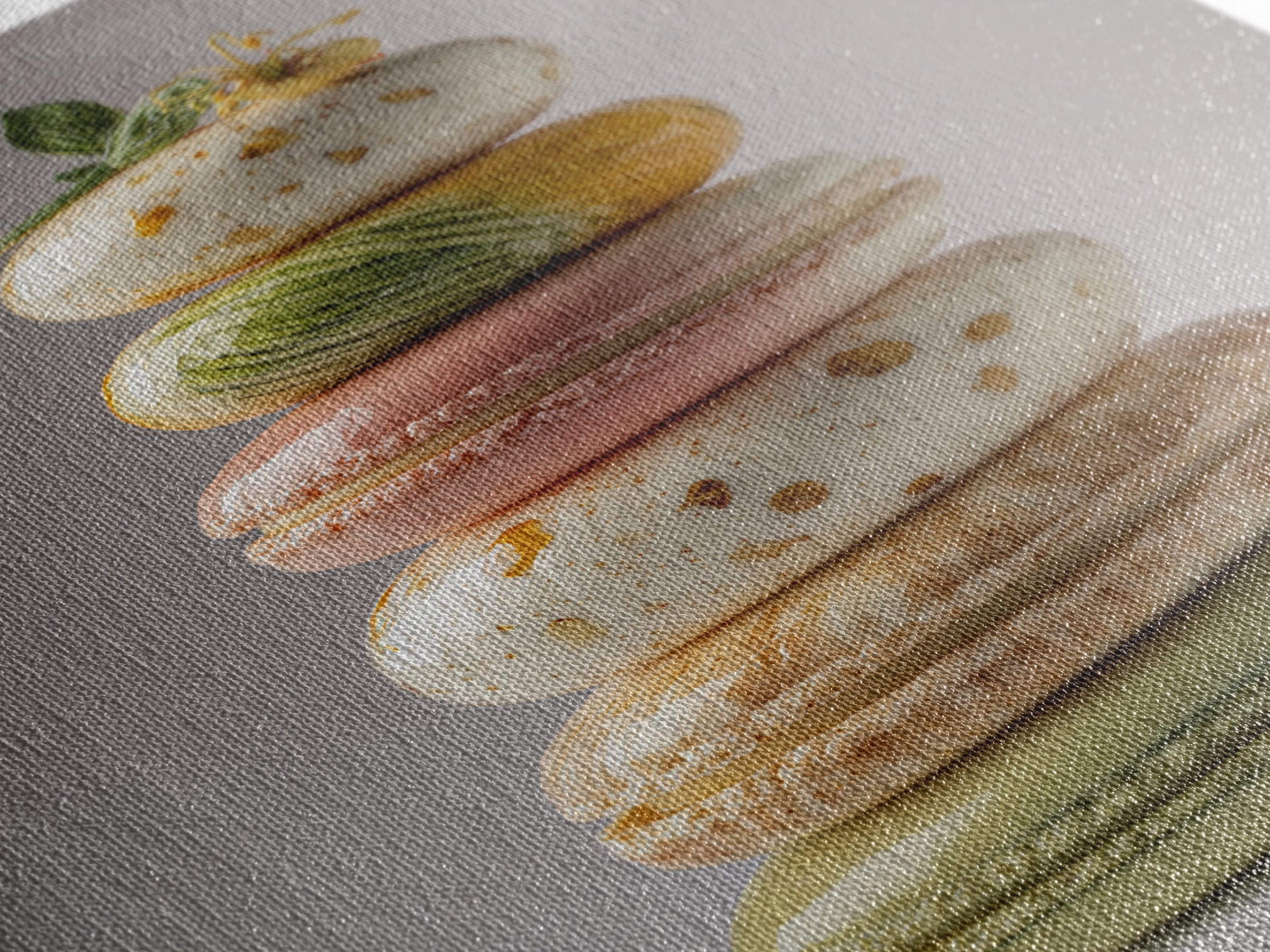 Single Perfect Macaron Tower Framed Canvas Print, Bakery Art, French Wall Art, Bakery Decor, Abstract Art, Patisserie, BAK-2x3-83
