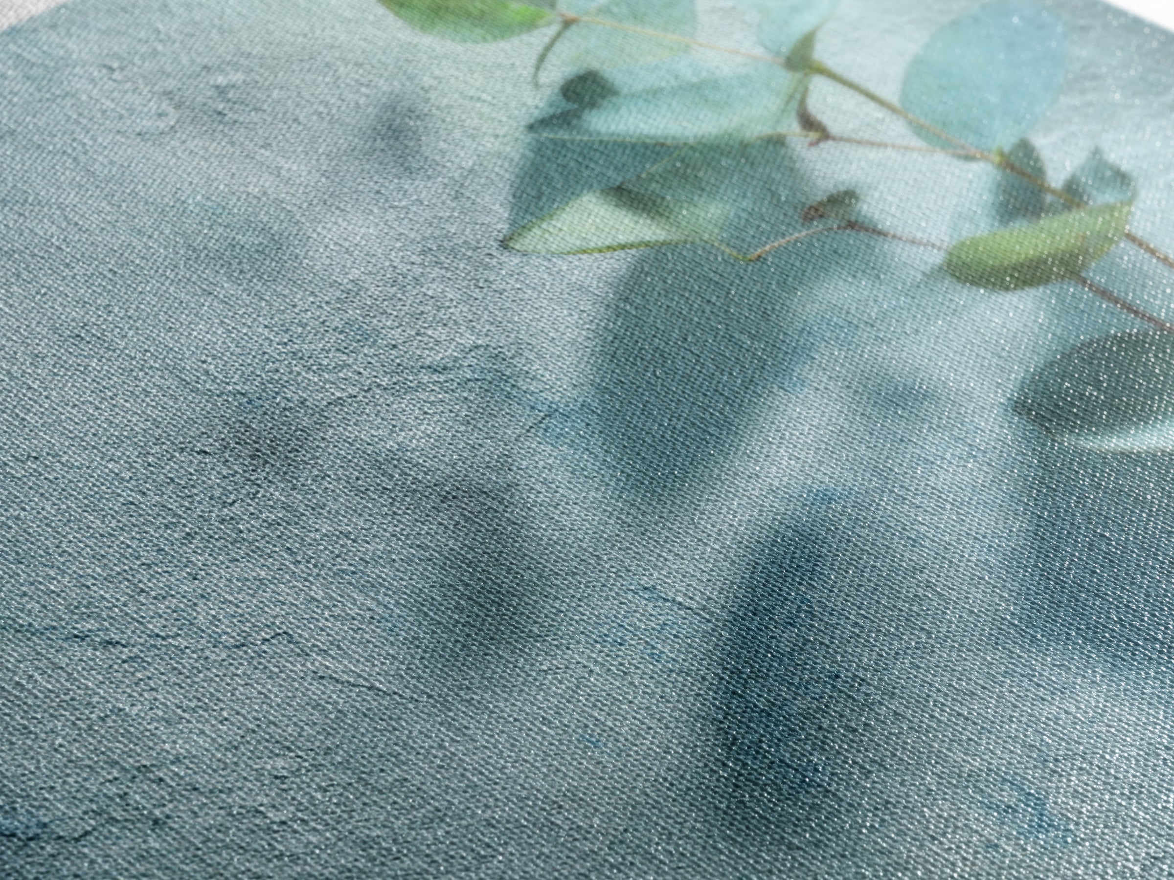 Sunlit Window Plant Shadow on Plaster Canvas Print, Bathroom Art, Bathroom Art Decor, Bathroom Decor, Fine Art, Spa, Boho Decor, BAT-1x1-90