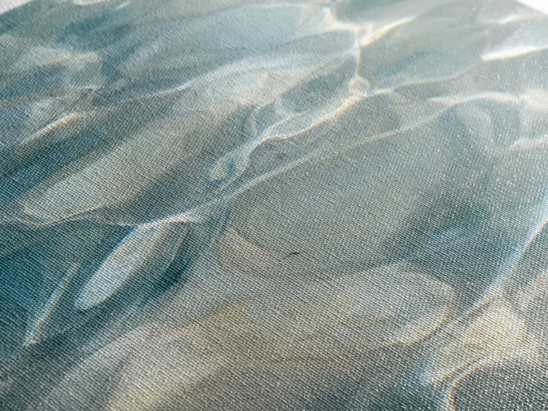 Abstract Water Ripples Canvas Print, Bathroom Art, Home Decor, Bathroom Decor, Fine Art, Spa, Canvas Wall Art, Digital Print, BAT-2x3-61