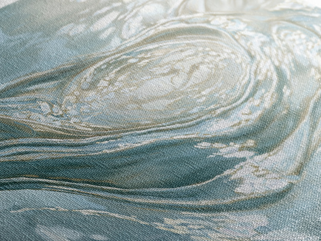 Abstract Water Ripples Canvas Print, Bathroom Art, Framed Wall Art, Bathroom Decor, Abstract Art, Spa, Bathroom Art Decor, BAT-3x1-21