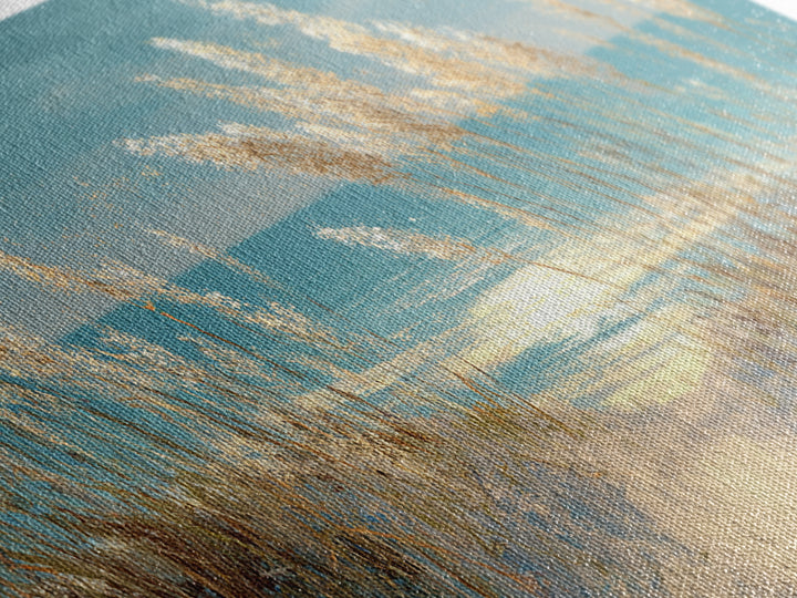 Sea Oats Swaying Canvas Print, Beach Art, Printable Wall Art, Coastal Decor, Shore, Living Room Wall Art, Nautical Decor, BEA-2x1-49