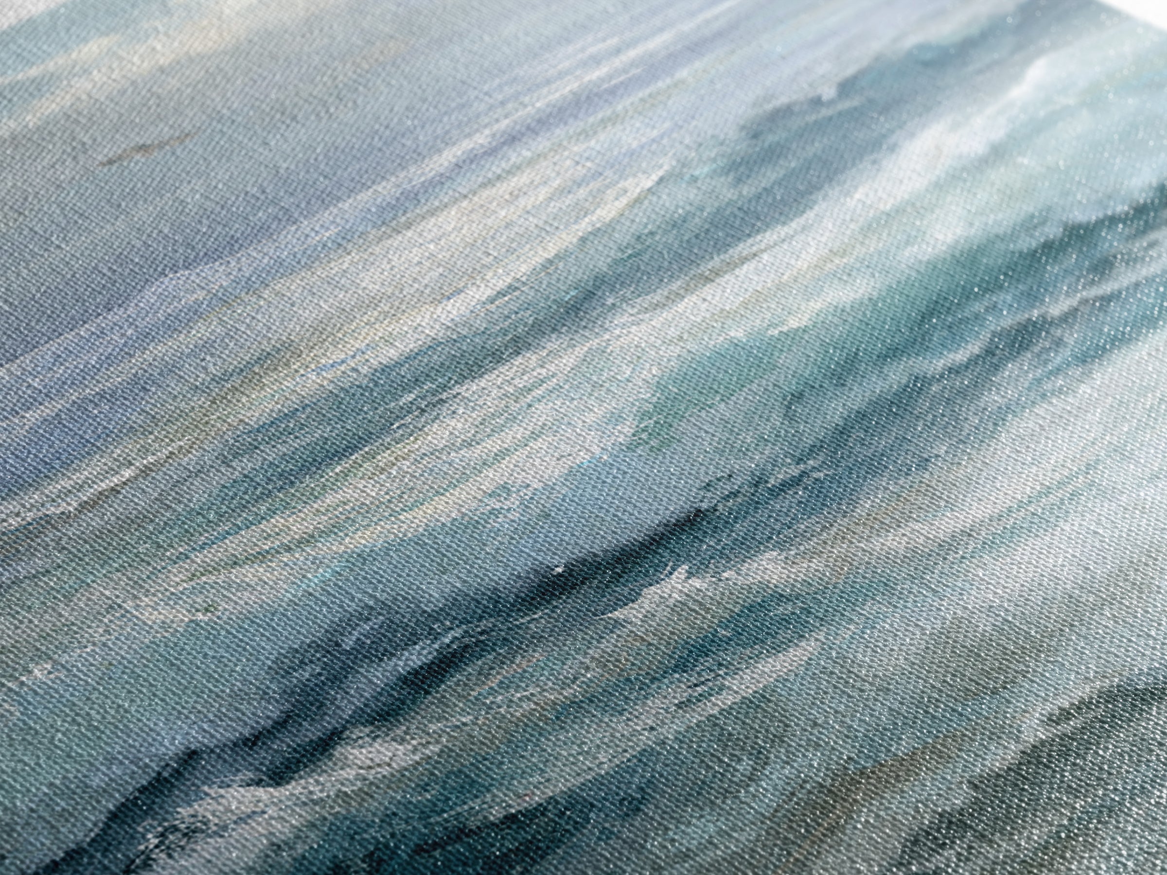 Stormy Ocean Wave Framed Canvas Print, Beach Art, Whimsical Decor, Coastal Decor, Fine Art, Shore, Beach Print, Whimsical Art, BEA-2x3-89
