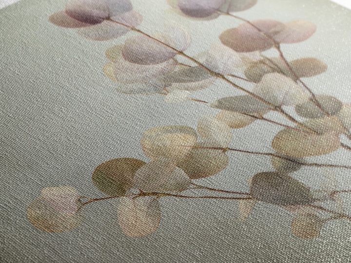 Eucalyptus Stems in Soft Sage Tones Canvas Print, Botanical Art, Gallery Decor, Living Room Decor, Fine Art, Botanic, BOT-1x1-59
