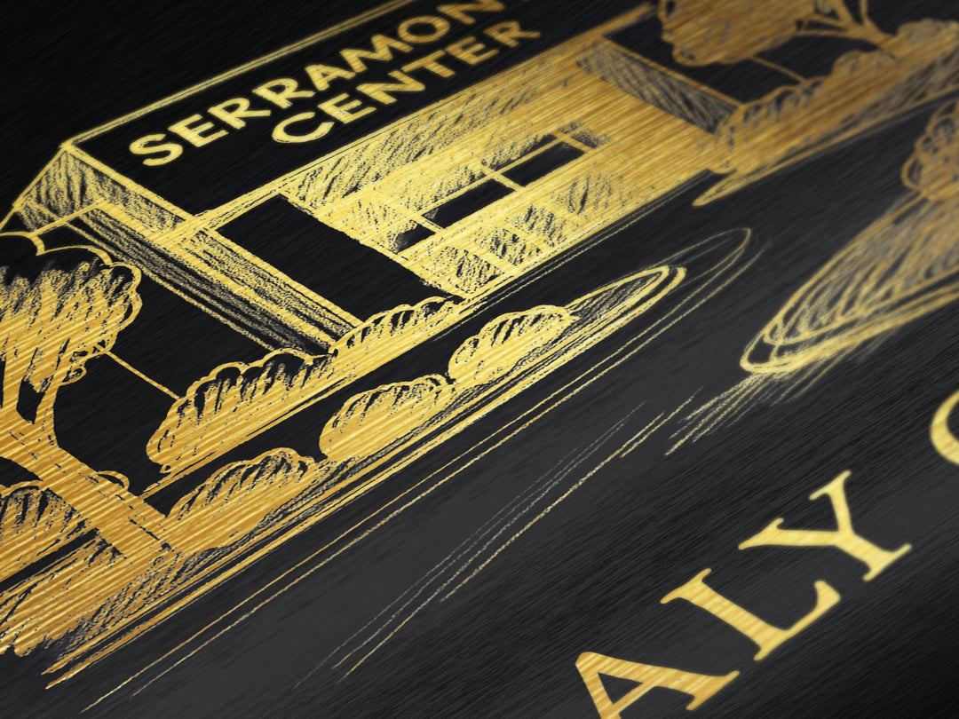 Daly City California art, Metallic Gold Art, Travel Art Prints, Metal Art, Wood Framed Art, Adventure Lover Gift, Traveler Gift