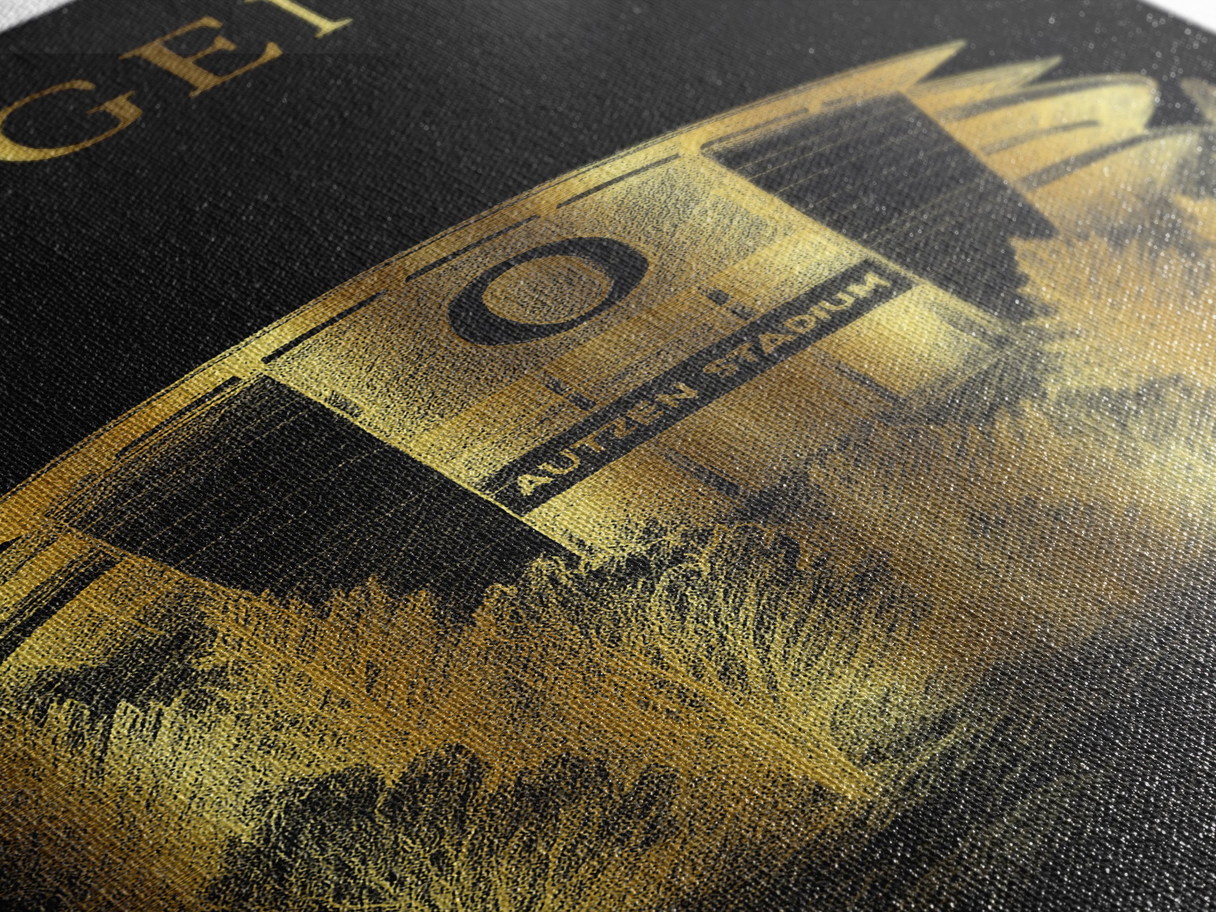 Eugene Oregon Travel Poster, Canvas Print, Elegant Gold City Art, Eugene Art Print, Travel Poster Set, Vintage Travel Art, Travel Wall Art