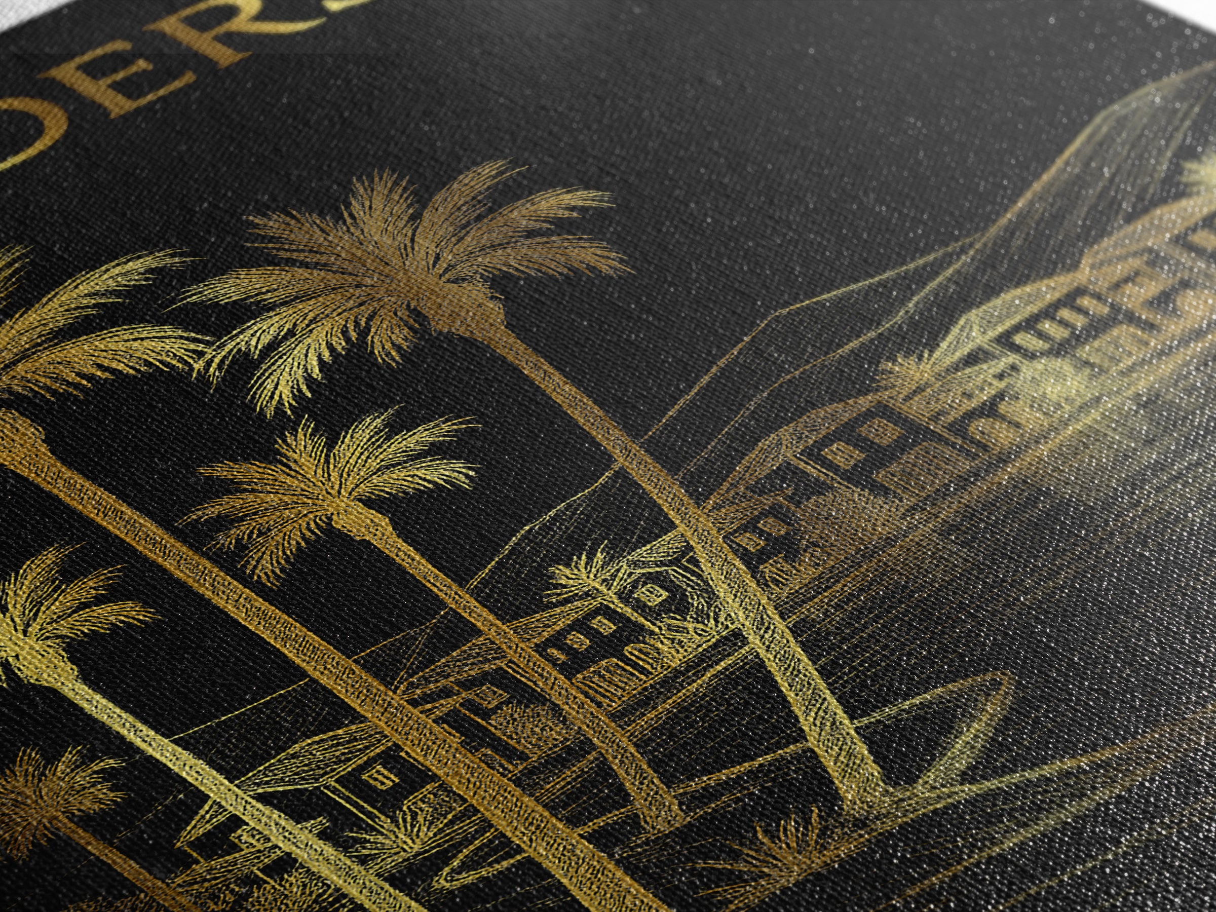Henderson Nevada Travel Poster, Canvas Print, Black And Gold Line Art, Henderson Travel Art, Travel Wall Art, Wall Decor, City Art Print