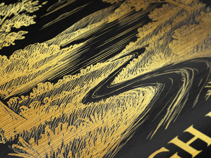 High Point North Carolina art, Metallic Gold Art, Travel Art Prints, Metal Art, Wood Framed Art, Adventure Lover Gift, Traveler Gift