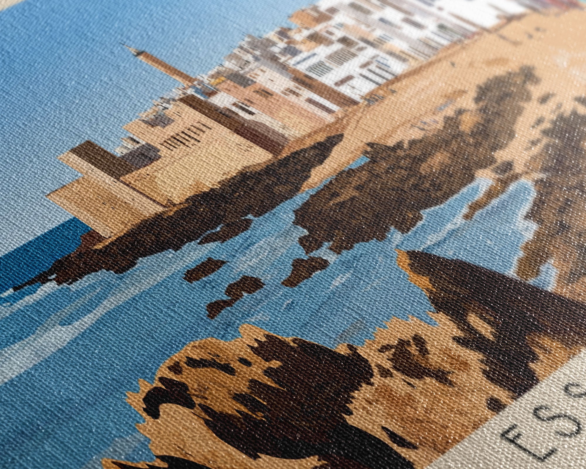 Essaouira, Morocco Panoramic Print, Vacation Gift, Morocco Wall Art, Vacation Wall Art, Vacatation Memories, Beach Decor, Beach Or Lakehouse Art