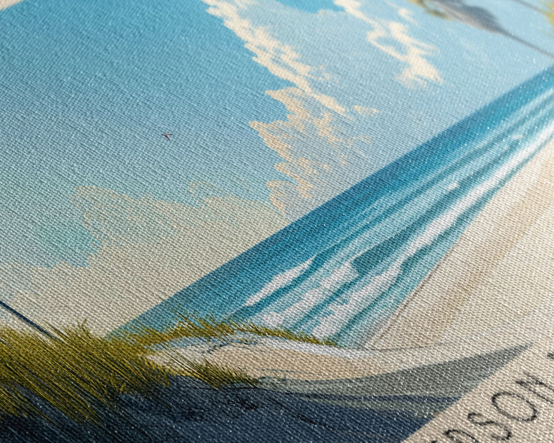 Henderson Beach State Park, Florida Panoramic Print, Vacation Gift, Florida Wall Art, Vacation Wall Art, Vacatation Memories, Beach Decor, Beach Or Lakehouse Art