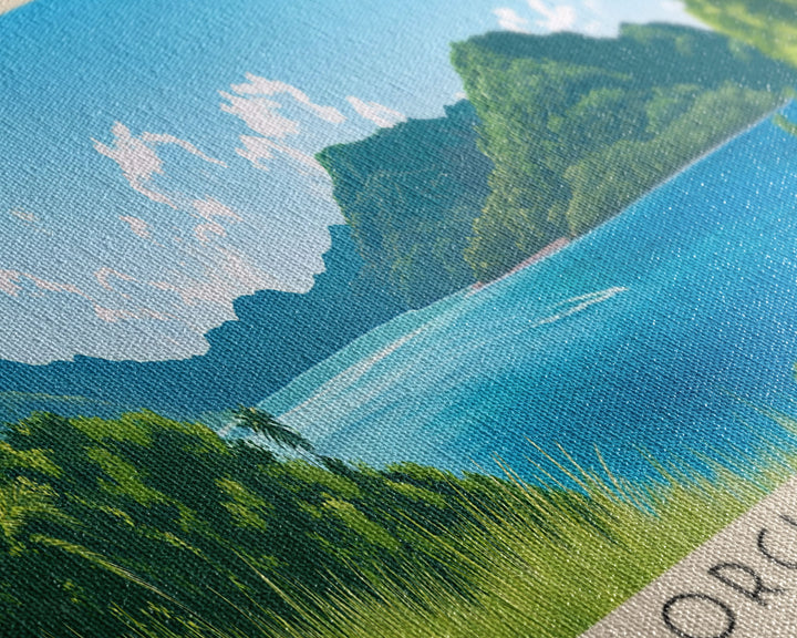 La Orchila Island, Venezuela Panoramic Print, Vacation Gift, Venezuela Wall Art, Beach Painting, Beach Decor, Beach Or Lakehouse Art