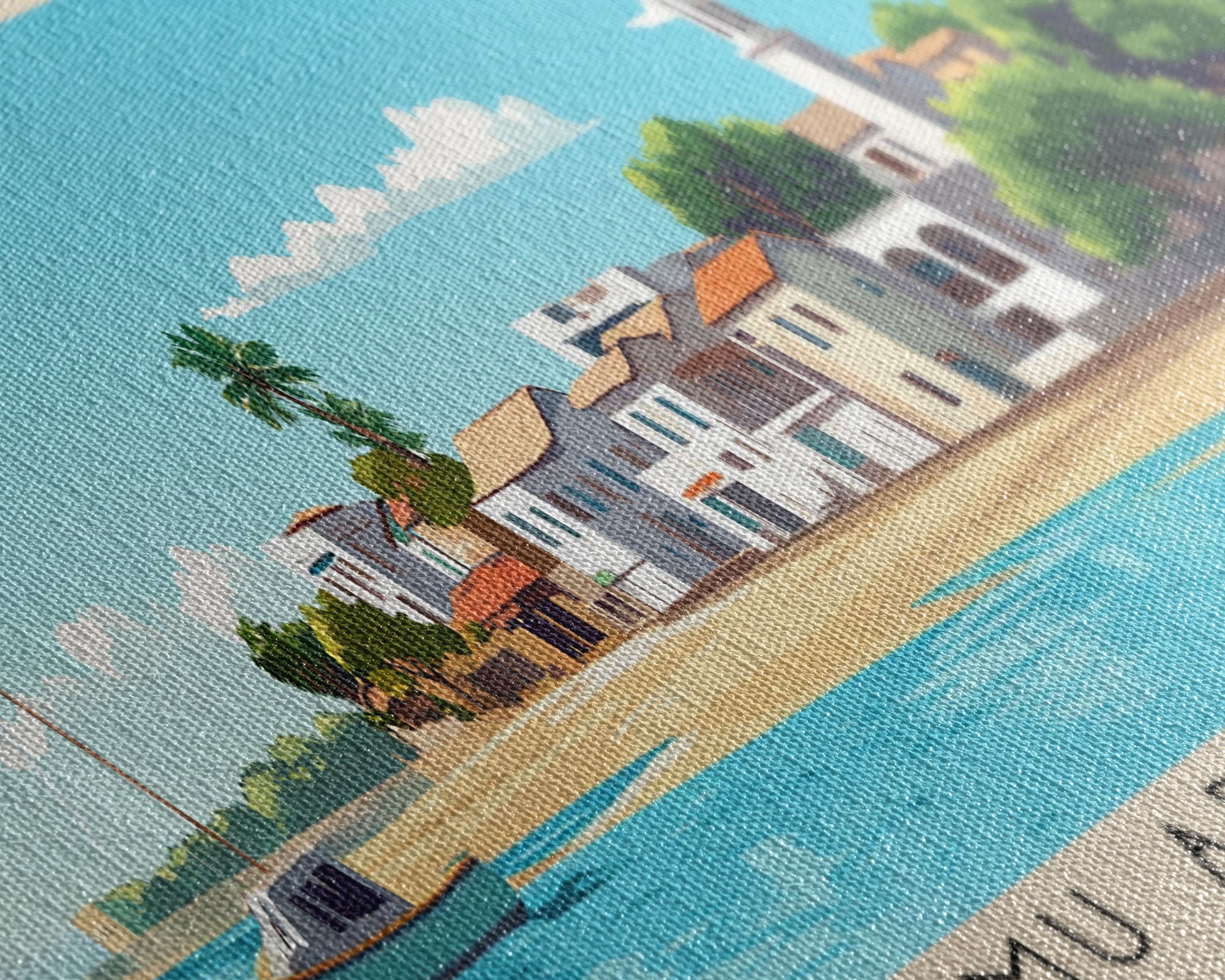 Lamu Archipelago, Kenya Panoramic Print, Vacation Gift, Kenya Wall Art, Vacation Wall Art, Vacatation Memories, Beach Decor, Beach Or Lakehouse Art