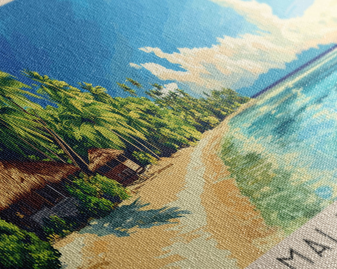 Malapascua, Philippines Panoramic Print, Vacation Gift, Philippines Wall Art, Vacation Wall Art, Vacatation Memories, Beach Decor, Beach Or Lakehouse Art