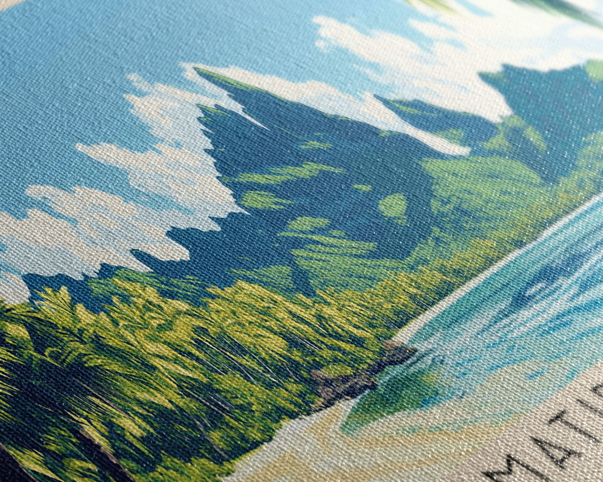 Matira Beach, Bora Bora, Tahiti Panoramic Print, Vacation Gift, Bora Bora, Tahiti Wall Art, Vacation Wall Art, Vacatation Memories, Beach Decor, Beach Or Lakehouse Art