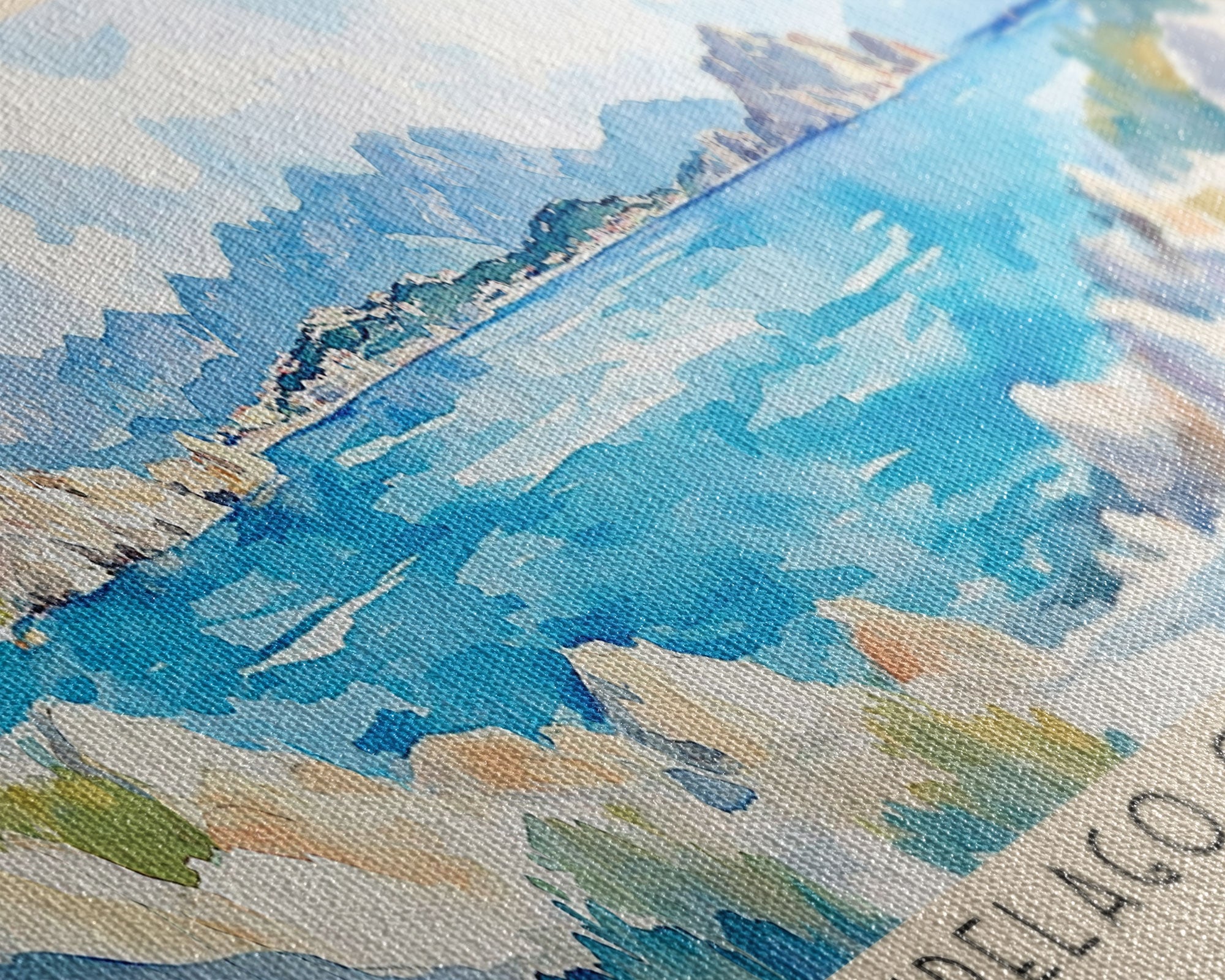 Archipelago of La Maddalena, Italy Watercolor Print, Vacation Gift, Italy Wall Art, Beach Painting, Beach Decor, Beach Or Lakehouse Art