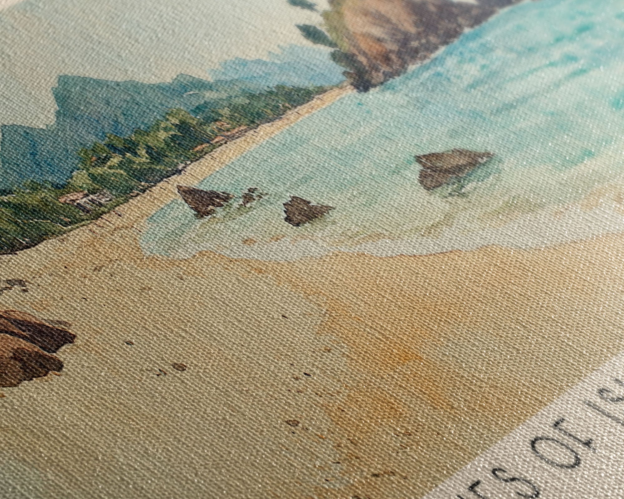 Beaches of Isla de Providencia, Colombia Watercolor Print, Vacation Gift, Colombia Wall Art, Vacation Wall Art, Vacatation Memories, Beach Decor, Beach Or Lakehouse Art