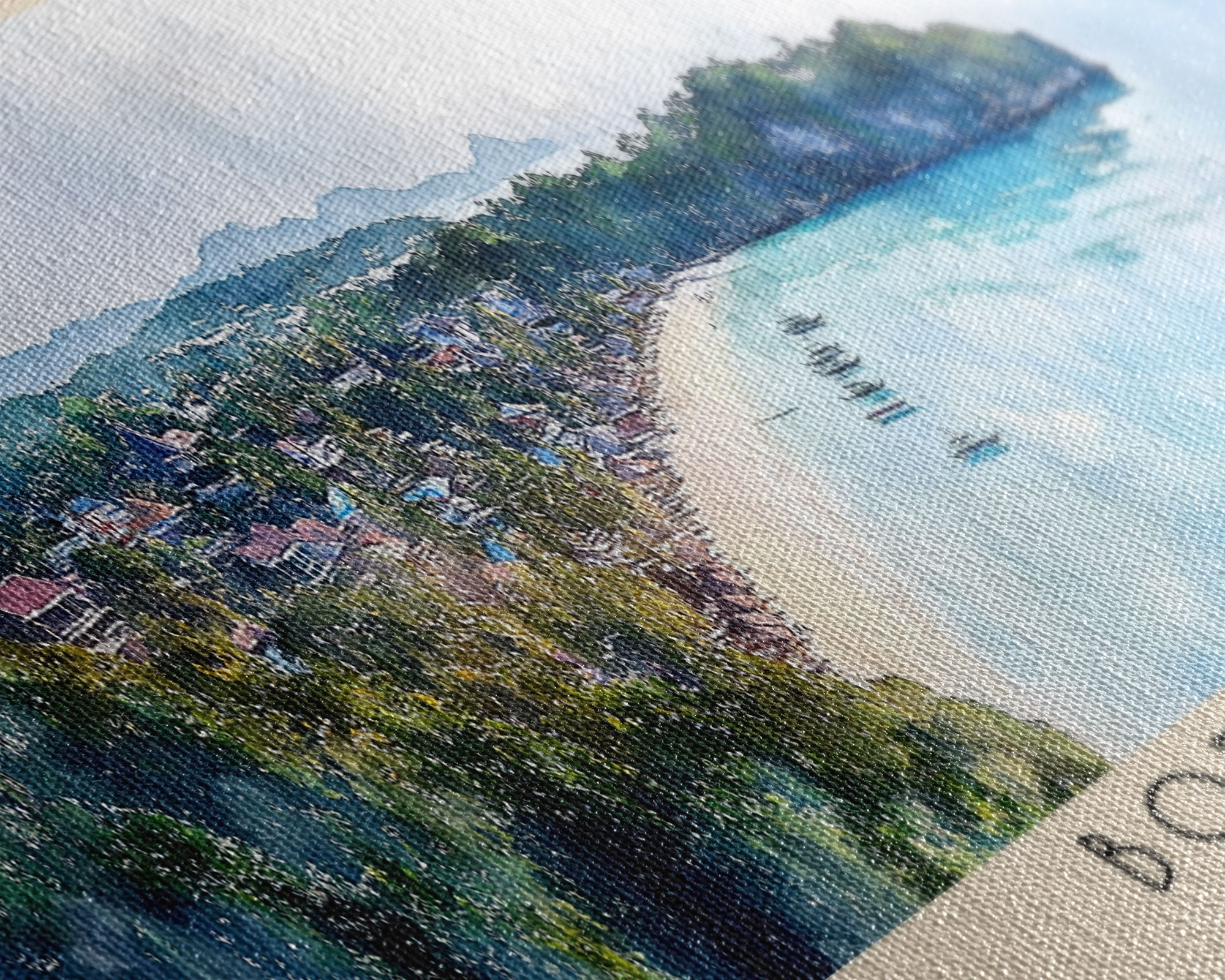 Boracay, Philippines Watercolor Print, Vacation Gift, Philippines Wall Art, Vacation Wall Art, Vacatation Memories, Beach Decor, Beach Or Lakehouse Art