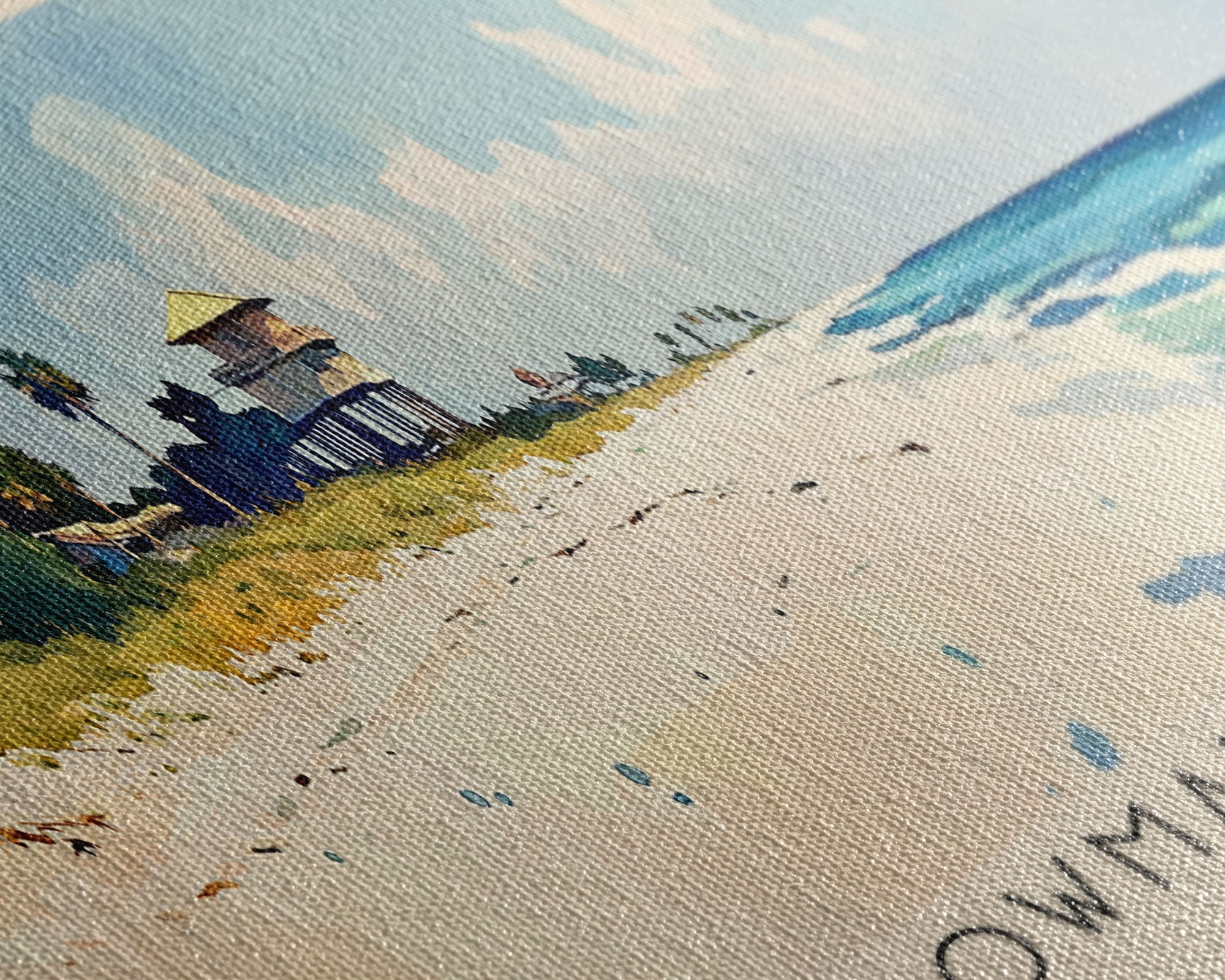 Bowman’s Beach, Florida Watercolor Print, Vacation Gift, Florida Wall Art, Vacation Wall Art, Vacatation Memories, Beach Decor, Beach Or Lakehouse Art