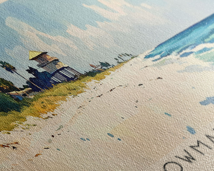 Bowman’s Beach, Florida Watercolor Print, Vacation Gift, Florida Wall Art, Vacation Wall Art, Vacatation Memories, Beach Decor, Beach Or Lakehouse Art
