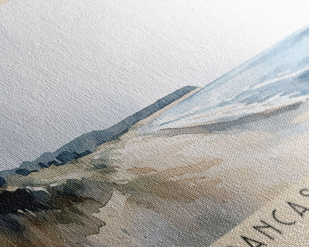 Brancaster Beach, United Kingdom Watercolor Print, Vacation Gift, United Kingdom Wall Art, Beach Painting, Beach Decor, Beach Or Lakehouse Art