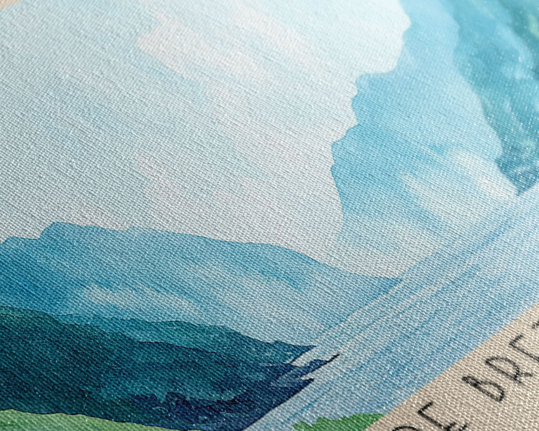 Cape Breton Island, Canada Watercolor Print, Vacation Gift, Canada Wall Art, Beach Painting, Beach Decor, Beach Or Lakehouse Art