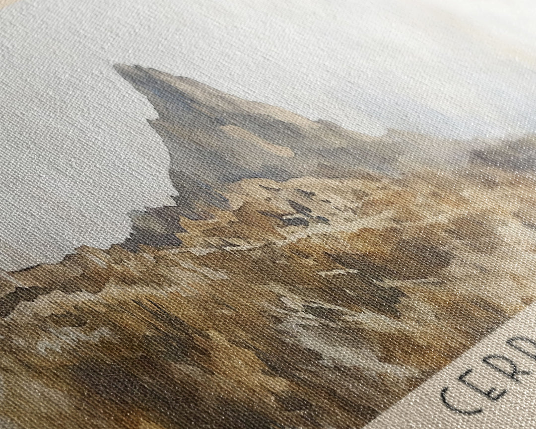 Cerro Azul, Peru Watercolor Print, Vacation Gift, Peru Wall Art, Vacation Wall Art, Vacatation Memories, Beach Decor, Beach Or Lakehouse Art