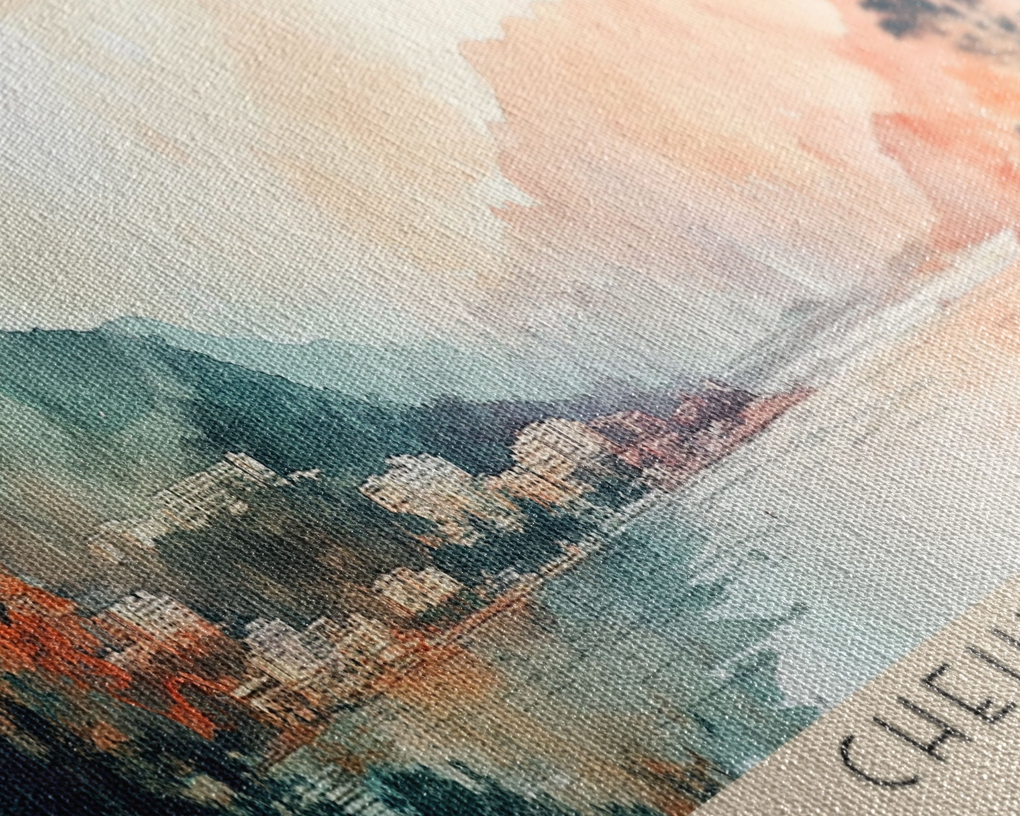 Cheung Sha, Hong Kong Watercolor Print, Vacation Gift, Hong Kong Wall Art, Vacation Wall Art, Vacatation Memories, Beach Decor, Beach Or Lakehouse Art