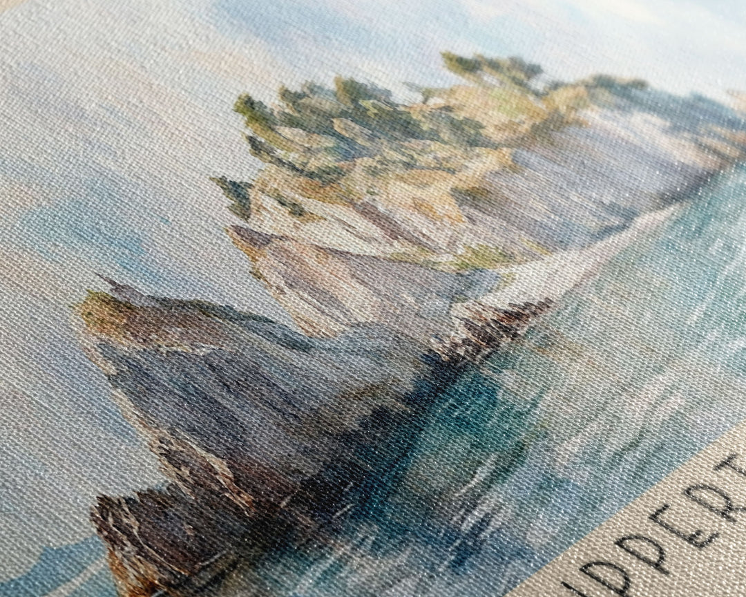 Clipperton Island, France Watercolor Print, Vacation Gift, France Wall Art, Vacation Wall Art, Vacatation Memories, Beach Decor, Beach Or Lakehouse Art