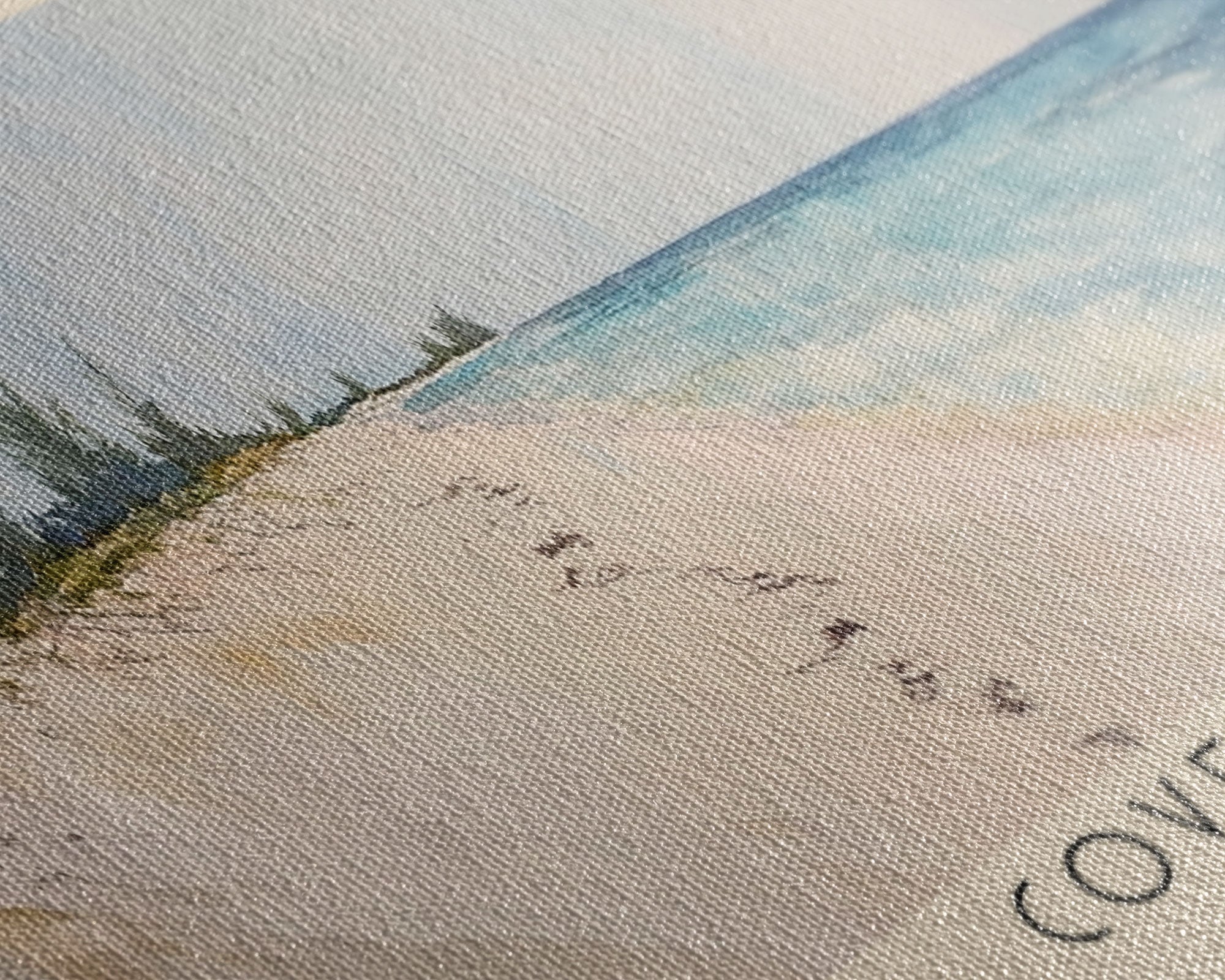 Cove Beach, Bahamas Watercolor Beach Print, Vacation Gift, Bahamas Wall Art, Beach Painting, Beach Decor, Beach Painting