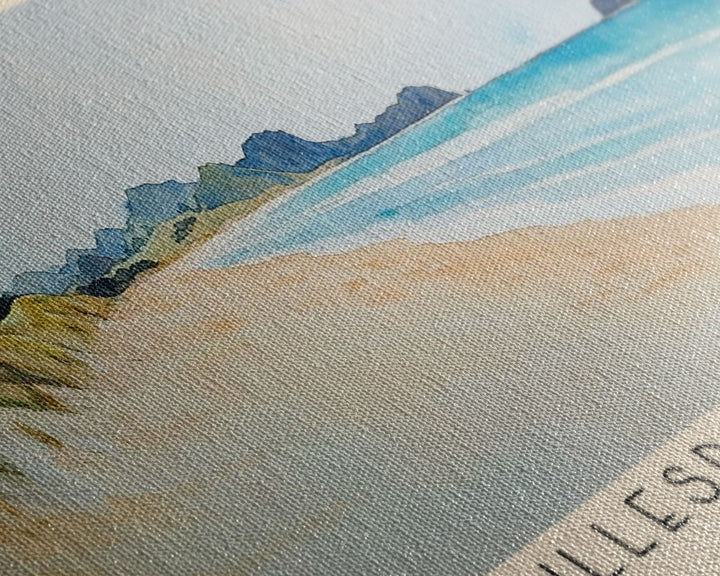 Gillespies Beach, New Zealand Watercolor Print, Vacation Gift, New Zealand Wall Art, Vacation Wall Art, Vacatation Memories, Beach Decor, Beach Or Lakehouse Art