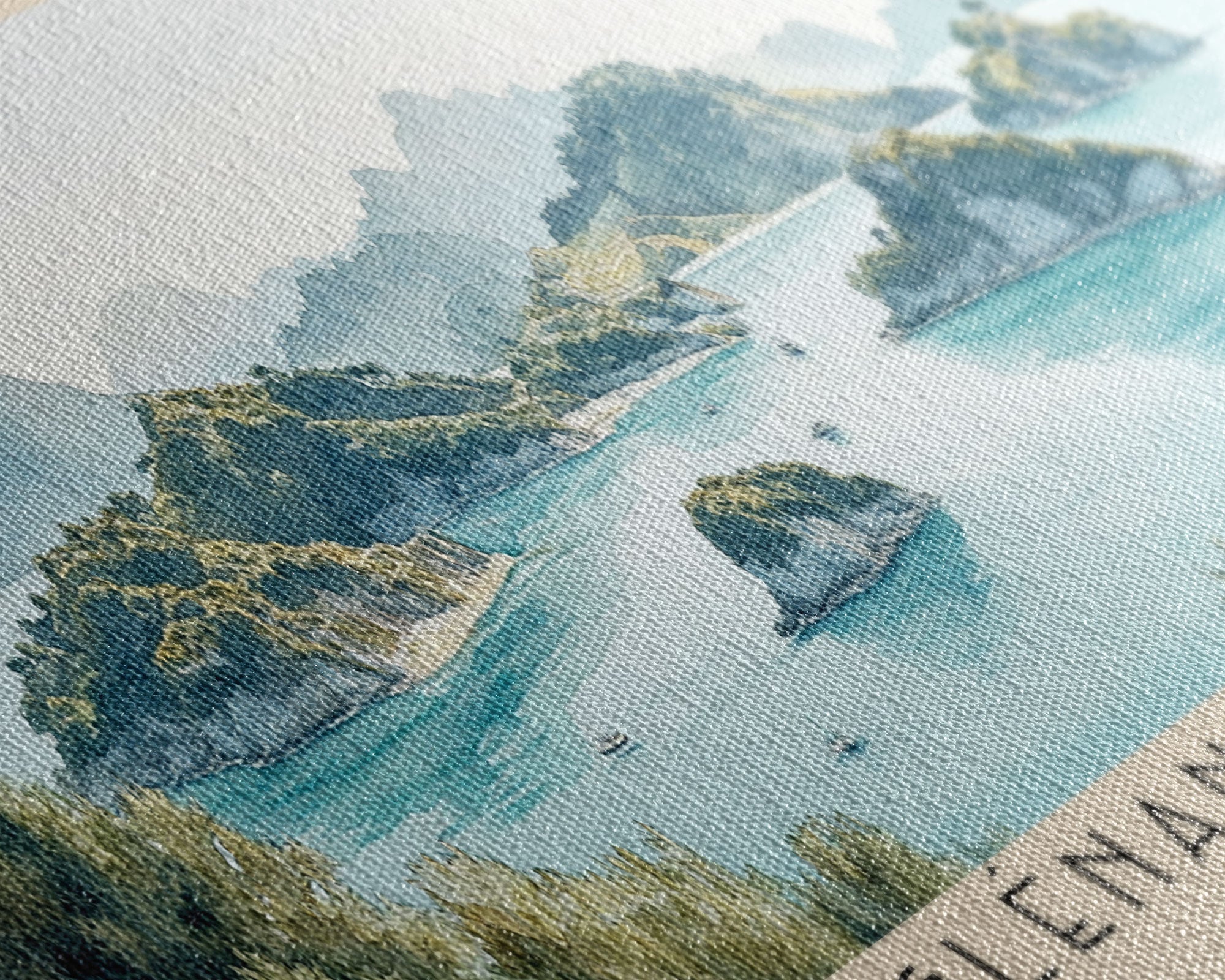 Glénan Islands, France Watercolor Print, Vacation Gift, France Wall Art, Beach Painting, Beach Decor, Beach Or Lakehouse Art