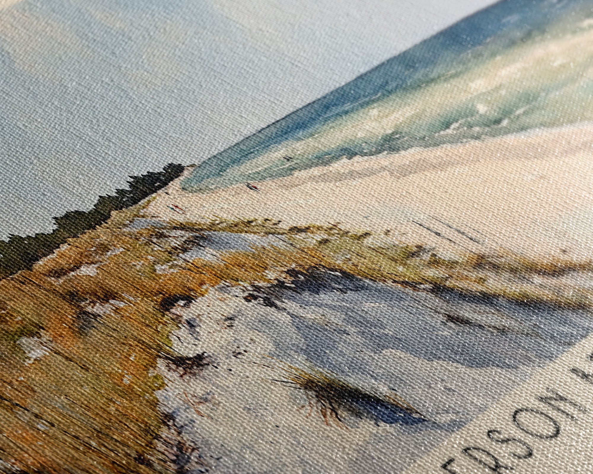 Henderson Beach State Park, Florida Watercolor Print, Vacation Gift, Florida Wall Art, Beach Painting, Beach Decor, Beach Or Lakehouse Art