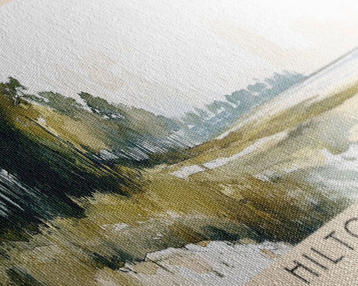 Hilton Head, South Carolina Watercolor Print, Vacation Gift, South Carolina Wall Art, Vacation Wall Art, Vacatation Memories, Beach Decor, Beach Or Lakehouse Art