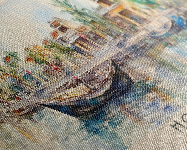 Hoi An, Vietnam Watercolor Print, Vacation Gift, Vietnam Wall Art, Vacation Wall Art, Vacatation Memories, Beach Decor, Beach Or Lakehouse Art