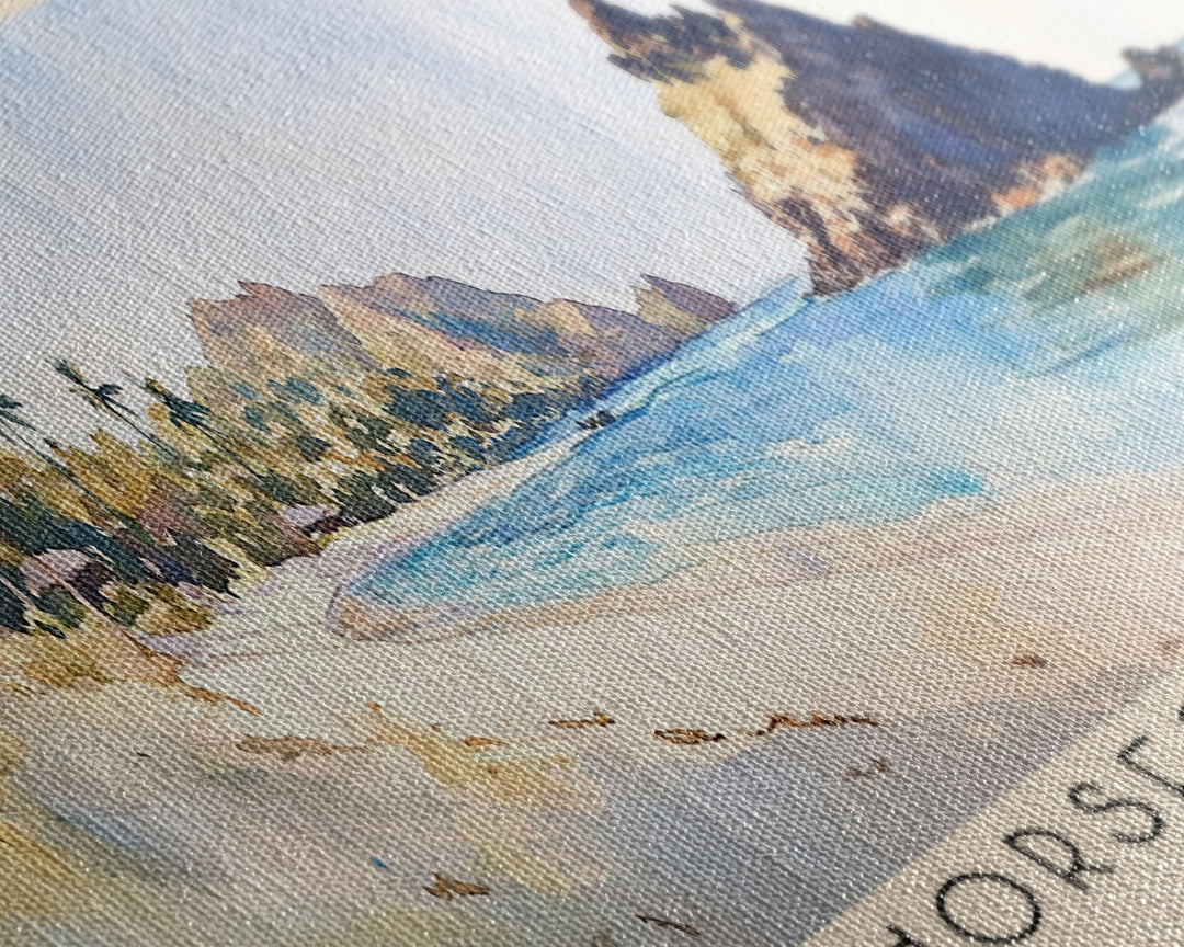 Horseshoe Bay, Fiji Watercolor Print, Vacation Gift, Fiji Wall Art, Vacation Wall Art, Vacatation Memories, Beach Decor, Beach Or Lakehouse Art