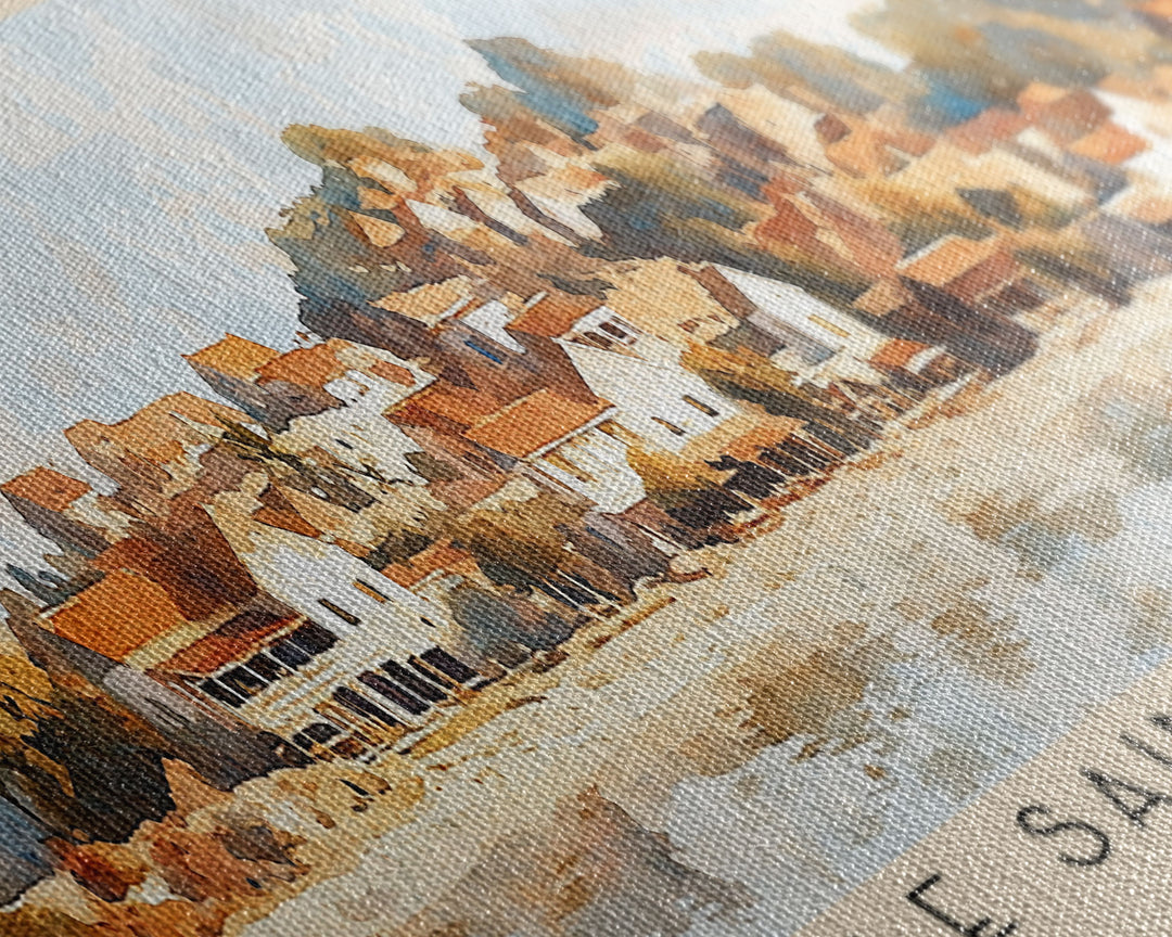 Ile Sainte-Marie, Madagascar Watercolor Print, Vacation Gift, Madagascar Wall Art, Beach Painting, Beach Decor, Large Wall Art, Wood Frame Art