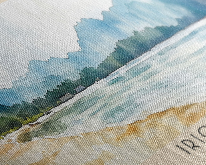 Iriomote, Japan Watercolor Print, Vacation Gift, Japan Wall Art, Vacation Wall Art, Vacatation Memories, Beach Decor, Beach Or Lakehouse Art