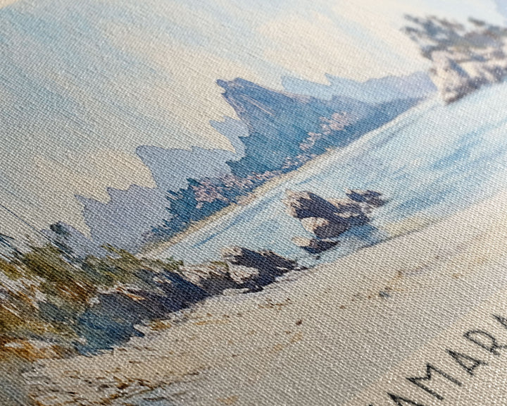 Itamaracá Island, Brazil Watercolor Print, Vacation Gift, Brazil Wall Art, Beach Painting, Beach Decor, Beach Or Lakehouse Art