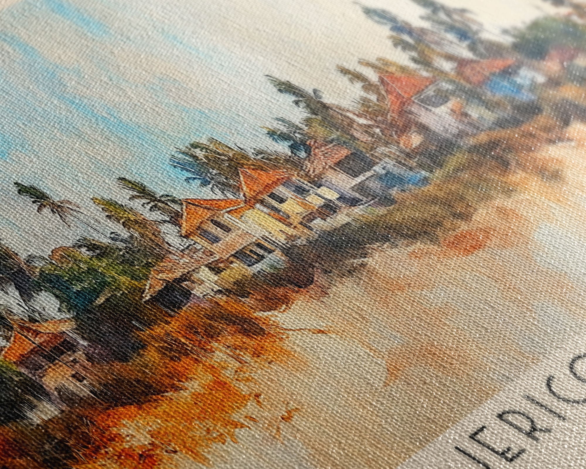 Jericoacoara, Brazil Watercolor Print, Vacation Gift, Brazil Wall Art, Vacation Wall Art, Vacatation Memories, Beach Decor, Beach Or Lakehouse Art