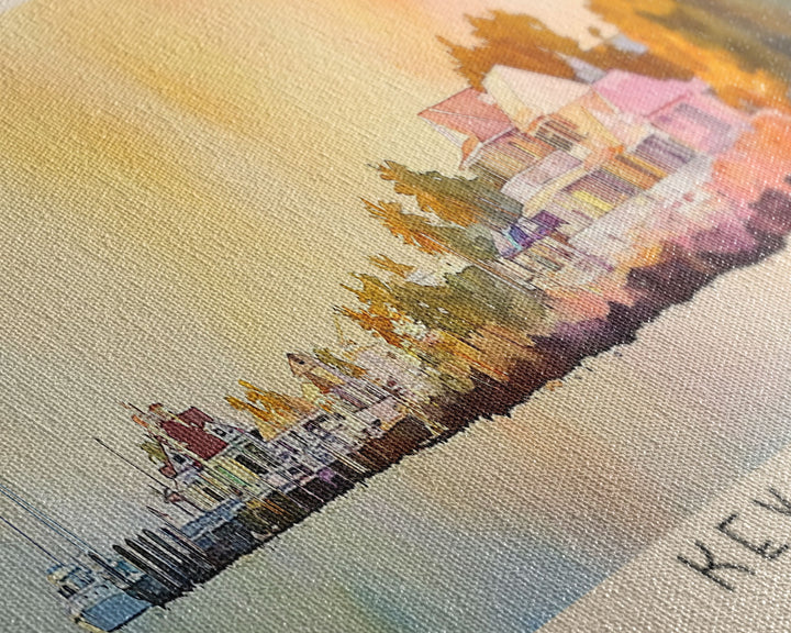 Key West, Florida Watercolor Beach Print, Vacation Gift, Florida Wall Art, Beach Painting, Beach Decor, Beach Painting