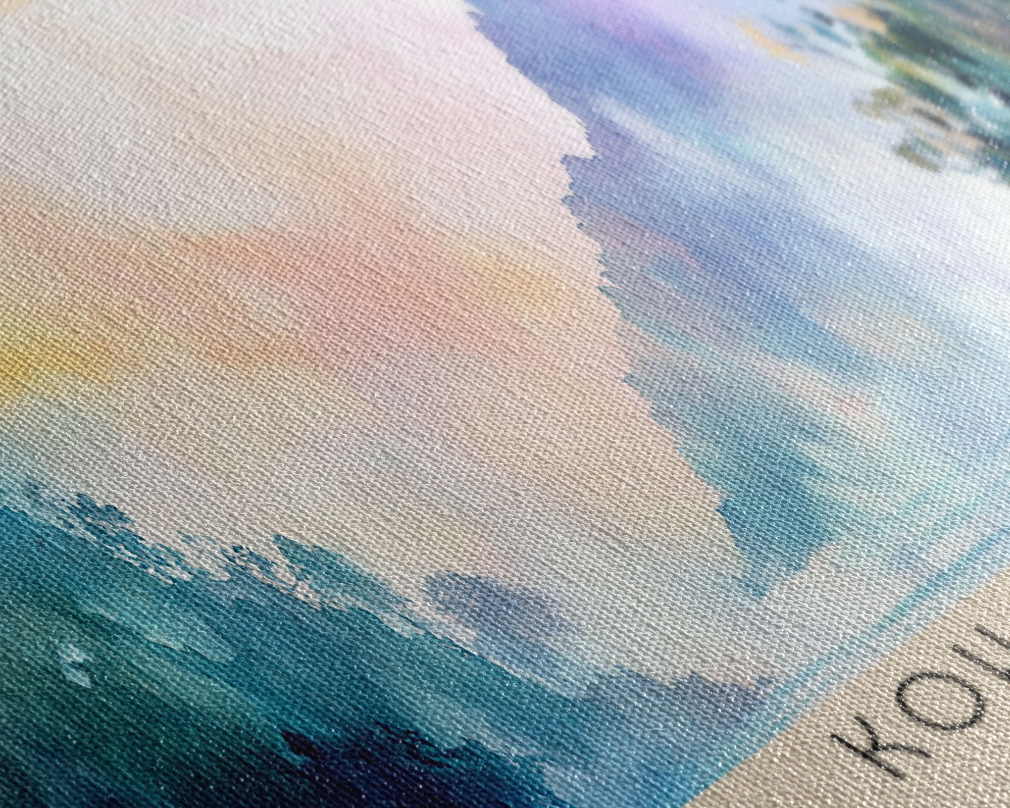 Koh Chang, Thailand Watercolor Print, Vacation Gift, Thailand Wall Art, Vacation Wall Art, Vacatation Memories, Beach Decor, Beach Or Lakehouse Art