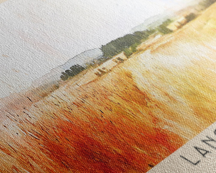 Langeoog, Germany Watercolor Print, Vacation Gift, Germany Wall Art, Beach Painting, Beach Decor, Beach Or Lakehouse Art