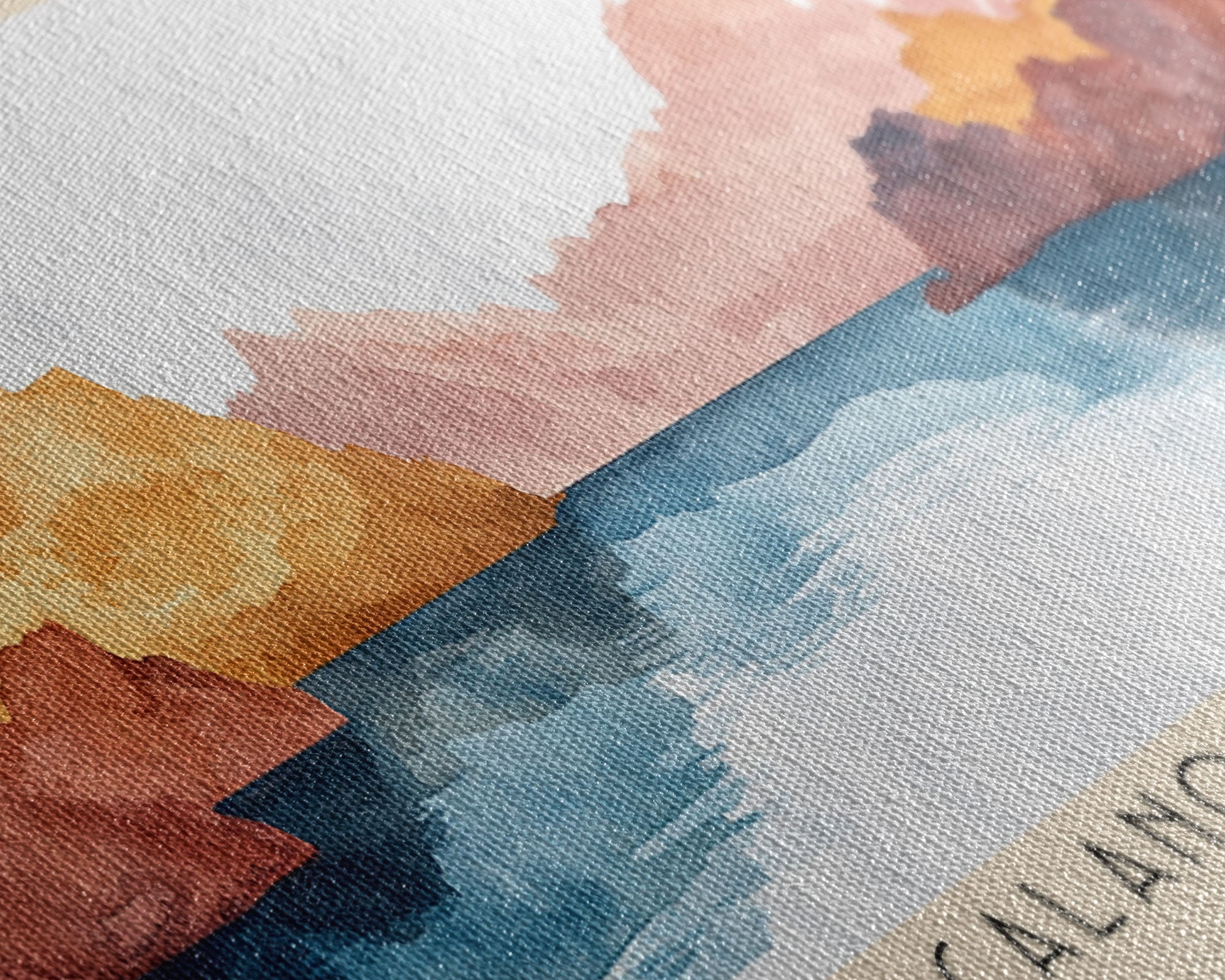 Les Calanques de Cassis, France Watercolor Print, Vacation Gift, France Wall Art, Vacation Wall Art, Vacatation Memories, Beach Decor, Beach Or Lakehouse Art