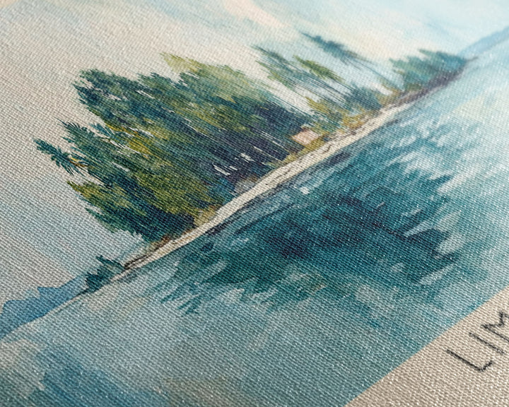 Lime Cay, Jamaica Watercolor Print, Vacation Gift, Jamaica Wall Art, Beach Painting, Beach Decor, Large Wall Art, Wood Frame Art